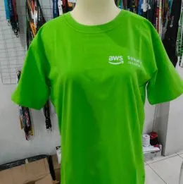 cetak kaos untuk AWS